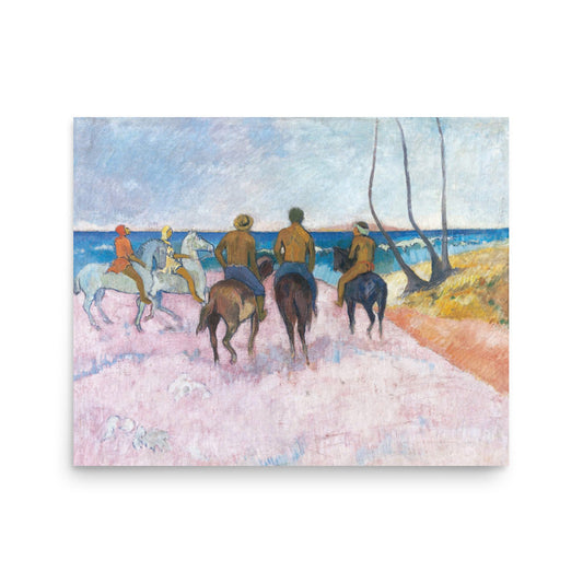 Paul Gauguin - Riders on the Beach